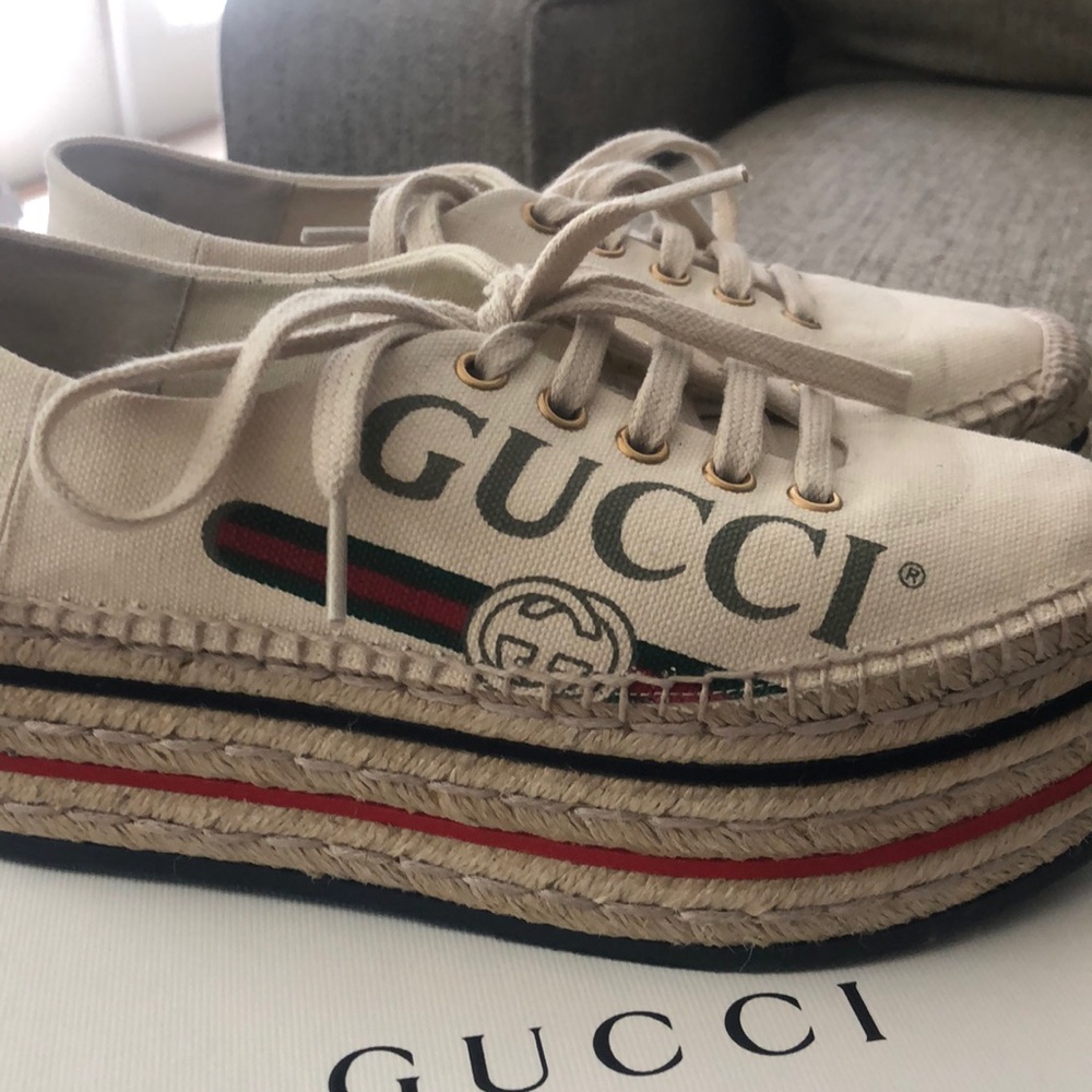 Gucci platform espadrilles - Picture 3 of 7